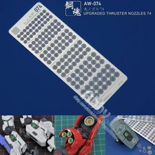 for MG 1/100 Model Thruster 1.8~3.0mm Vent Details Add on Part Etch Sheet AW-074