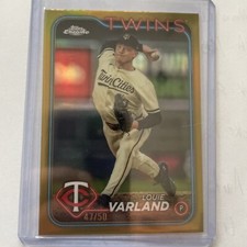 2024 Topps Update Chrome Louie Varland /50 GOLD Ref🔥📈TWINS  USC90🔥📈