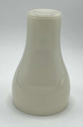 NEW Artisan Studio Hand Blown Cream Cased Art Glass 8 inch 7-Up Vase, 2007 NYC - Picture 4 of 4