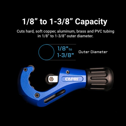 Capri Tools Telescopic Tube Cutter, 1/8 - 1-3/8 in. - Picture 2 of 7