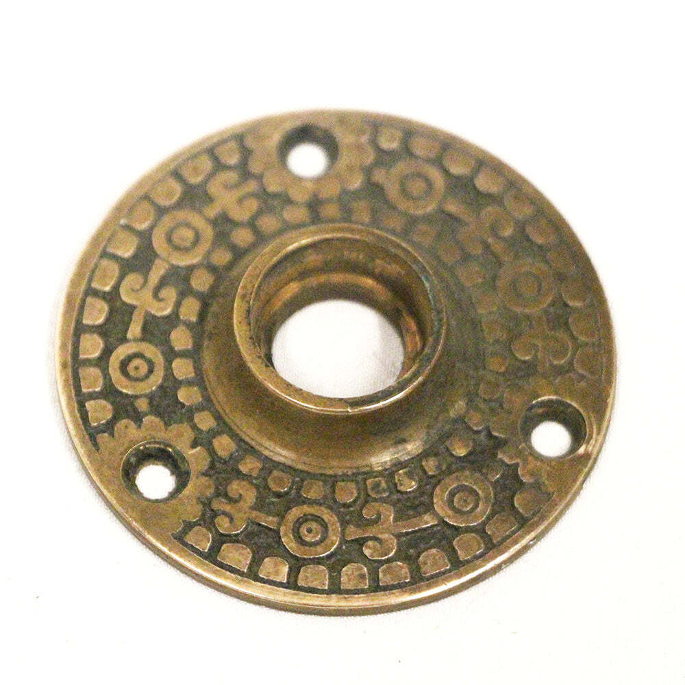 Antique Eastlake Door Rosette Single Door Plate Hardware Target Design Folk  | eBay