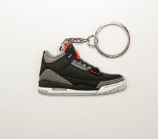 NIKE AIR JORDAN 3 RETRO KEYCHAIN SUPREME Multi-Color PVC
