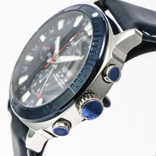 RSW - Master GMT Sport Automatic RSWA147-SBL-9 montre homme set complet neuf - Picture 5 of 11