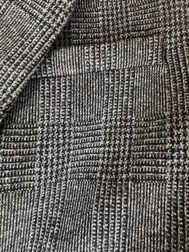Boys suit houndstooth grey gray Zara size 9 10 adjustable waist - Picture 3 of 7