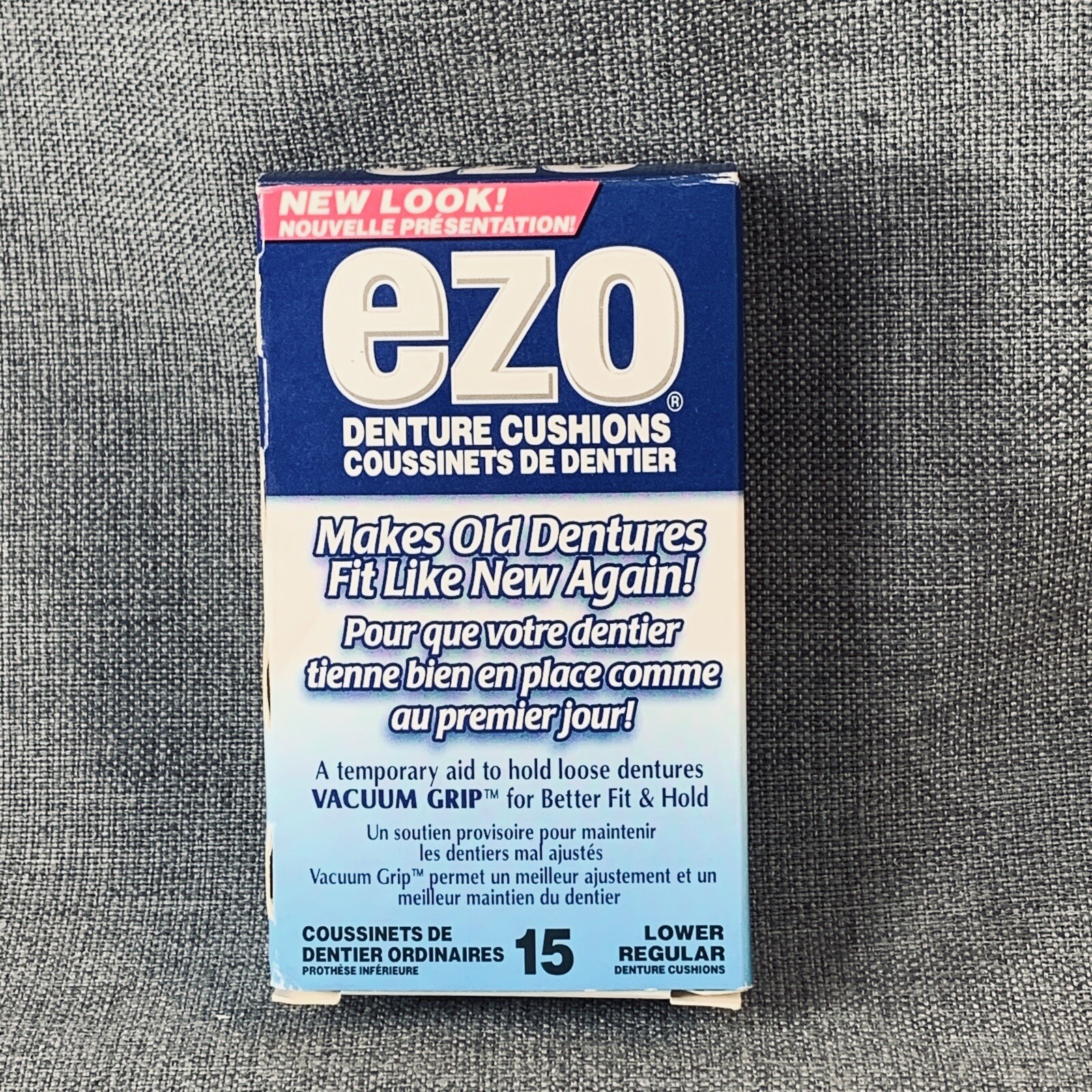 Ezo Denture Cushions Makes Old Dentures Fit New Again 15 Lower Regular