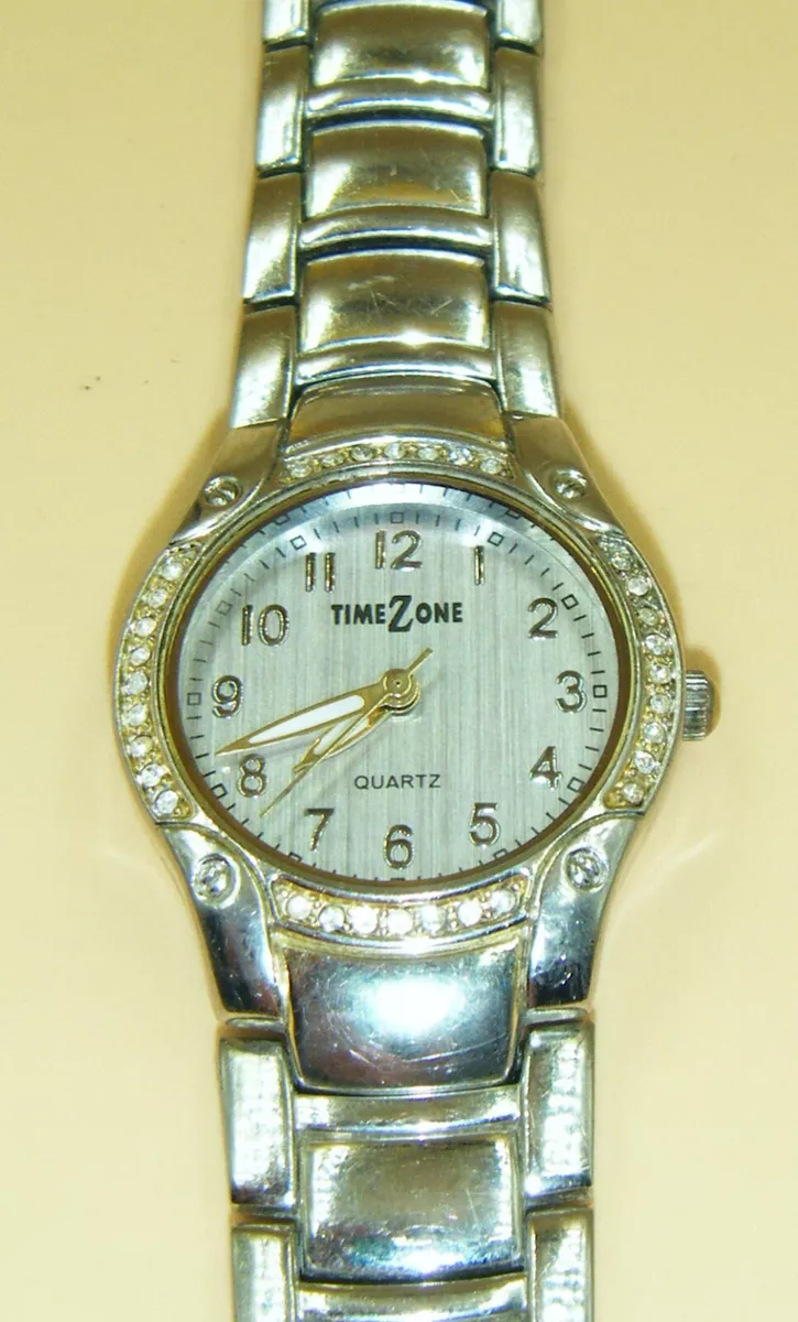 TimeZone Quartz Ladies Watch New Battery eBay