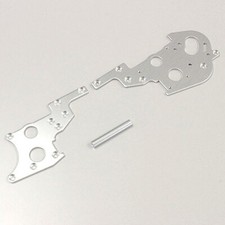 Kyosho KYOOT215S Aluminum Rear Side Plate set : Optima Buggy
