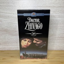 Doctor Zhivago VHS, 2000, 2-Tape Set, 30th Anniversary Edition - Sealed