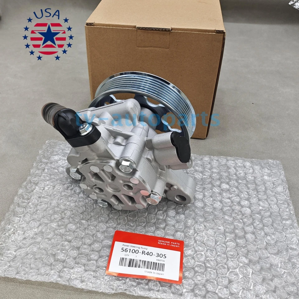  Nueva bomba de dirección asistida OEMNew con polea para 08-12 Honda Accord EX LX 2,4 L DOHC EE. UU. Foto 3 de 4