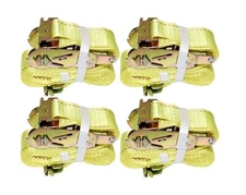 2” x 12’ E Track Ratchet Straps – Enclosed Trailer Tie Down & 