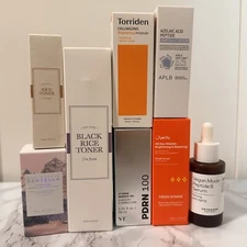 NIB Lot of 8 Korean Skincare - I'M FROM, Jumiso, SKIN1004, VT PDRN, APLB