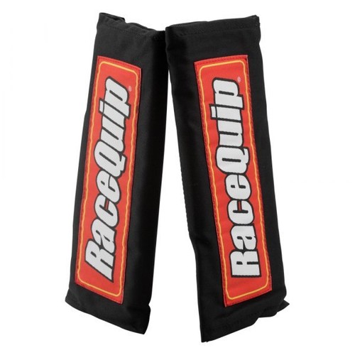 Racequip Racing Harness Pads Fits 2/3 Inch Shoulder Belts Black