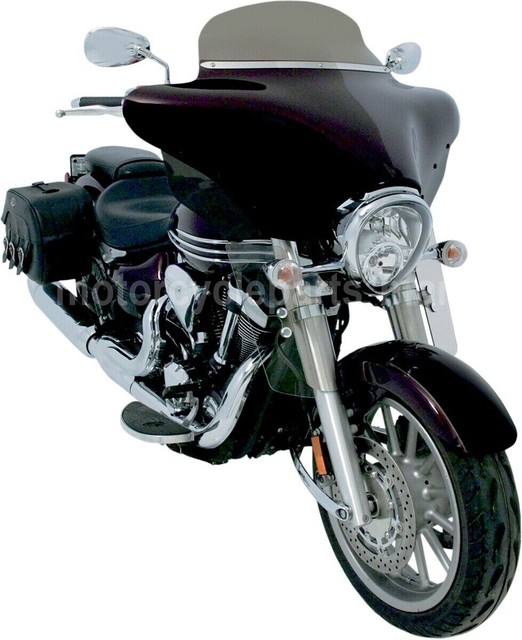 Black Wind Fork Air Deflectors for Kawasaki Vulcan 1500 800 Classic