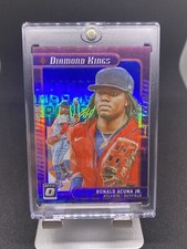 2020 Optic Diamond Kings Ronald Acuna Jr. Blue Velocity Prizm /99