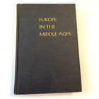 Europe In The Middle Ages By Robert S Hoyt 1957 Hardcover 1st Edition Harcourt