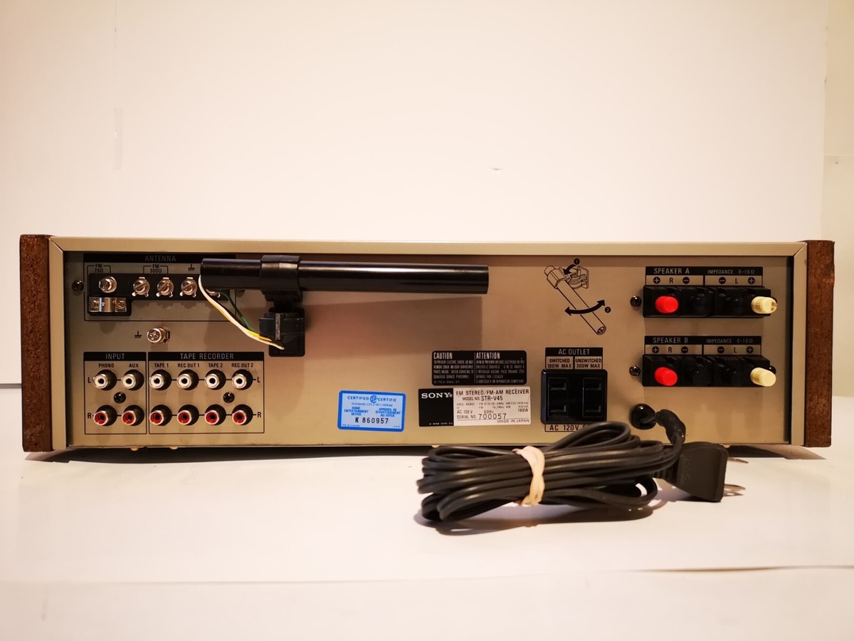 SONY FM Stereo/FM-AM Receiver STR-V45 | eBay