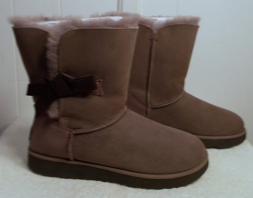 NEW UGG Boots CLASSIC KNOT SHORT Stormy 
