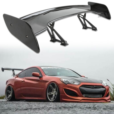 57'' Rear Trunk Spoiler Wing GT Racing Lip ABS Glossy For Hyundai Genesis Coupe