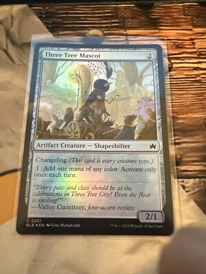 x1 Three Tree Mascot BLB Bloomburrow MTG 251 FOIL COMMON M/NM 1x