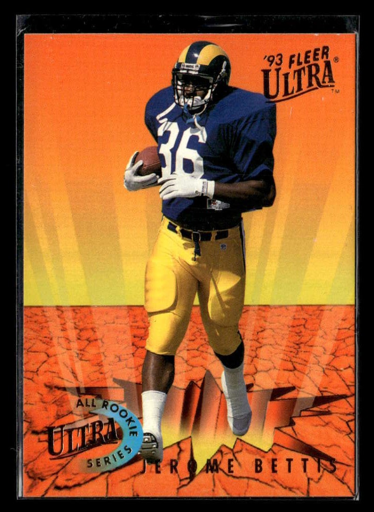 1993 Ultra Jerome Bettis All-Rookie Series #2 Los Angeles Rams UX1416