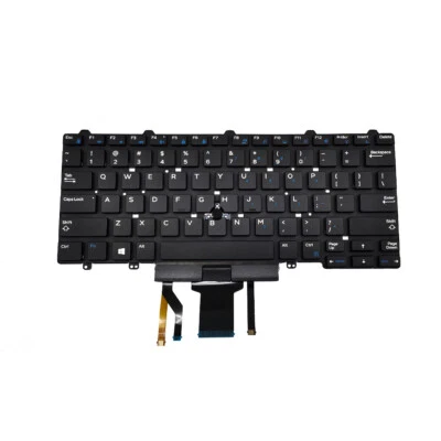 MOTOFUTR For Dell Latitude 5490 5491 5495 7490 Laptops Backlit Keyboard w/ Pointer