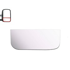 Lower Mirror Glass For 1996 1997 1998 Chevy C/K1500 3500 Right Side Convex 9311