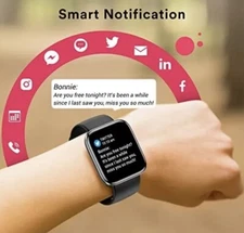 Stiive Smart Watch for Women Men, Touchscreen Fitness Tracker with Heart Rate!