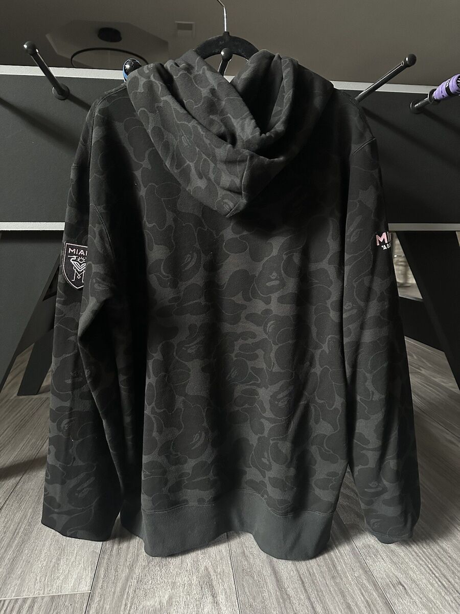 BAPE x Inter Miami CF Camo Pullover Hoodie Black Sz XL | eBay BAPE x Inter Miami CF Camo Pullover Hoodie Black Sz XL | eBay