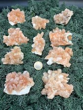 Stilbit Cluster auf Zeolith aus Indien - Handstufe - 1 Stück