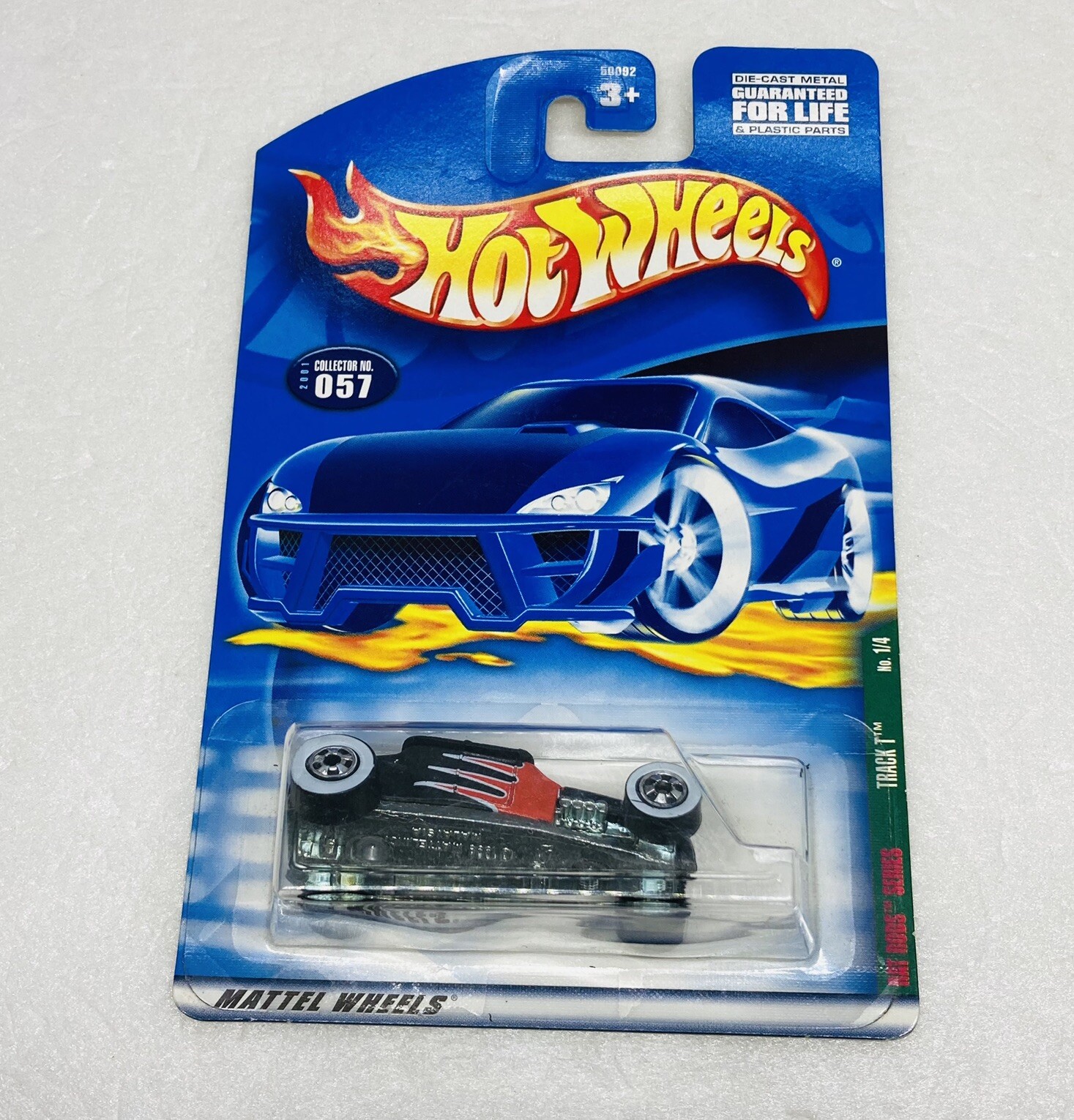 2000 Hot Wheels Track T No 1/4 Collector  #057 Black 0