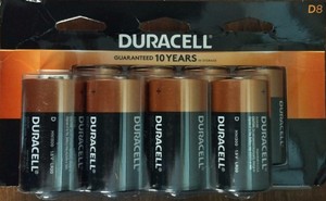 d8 duracell alkaline