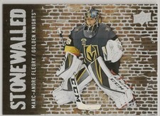 2018-19 Upper Deck Hockey Stonewalled Insert U-Pick from Drop Down List