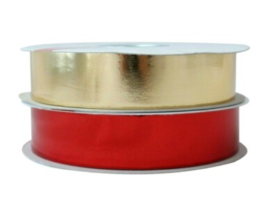 Ruban Rouge Noel Velours 6.3cm Large 500cm Long 2 Rouleaux