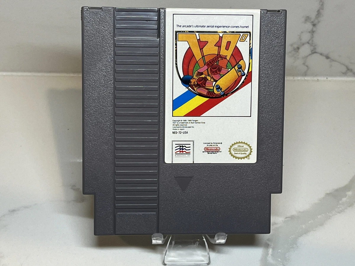 720 Degrees 1989 NES Nintendo Game Cart Only TESTED eBay