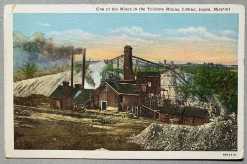 Postkarte Joplin MO - c1920s Bleimine - Bild 1 von 2
