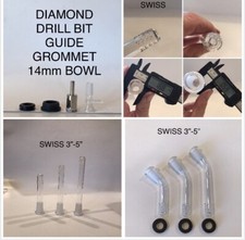 Diy Bong Kit Swiss Perc Downstem 14mm Glass Bowl Curved Bent 45 Degree 3  4  5  