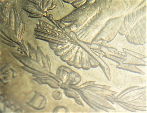 1889 O MORGAN DOLLAR VAM 1A1 Clashed Obverse t, Reverse Partial E & M, NGC AU50 - Picture 5 of 5