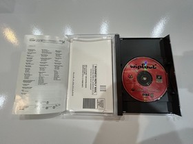 Wipeout (Sega Saturn, 1996) CIB Complete in Box w Manual + Reg Card + Foam MINT