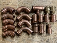 19x Viega Kupfer Pressfitting 35mm