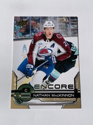 2024-25 UD Extended Series Nathan Mackinnon Encore Gold Variation