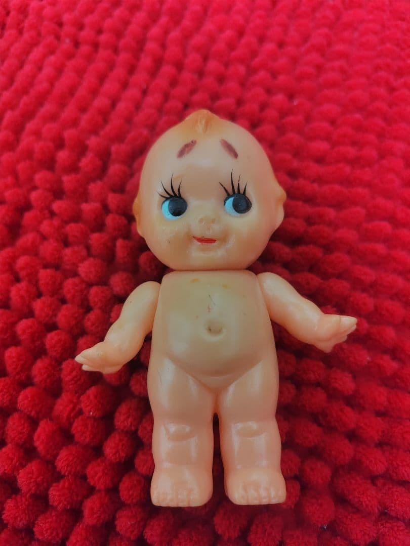 Kewpie Baby Doll Keychain 10cm Plastic Figurine Vintage | eBay