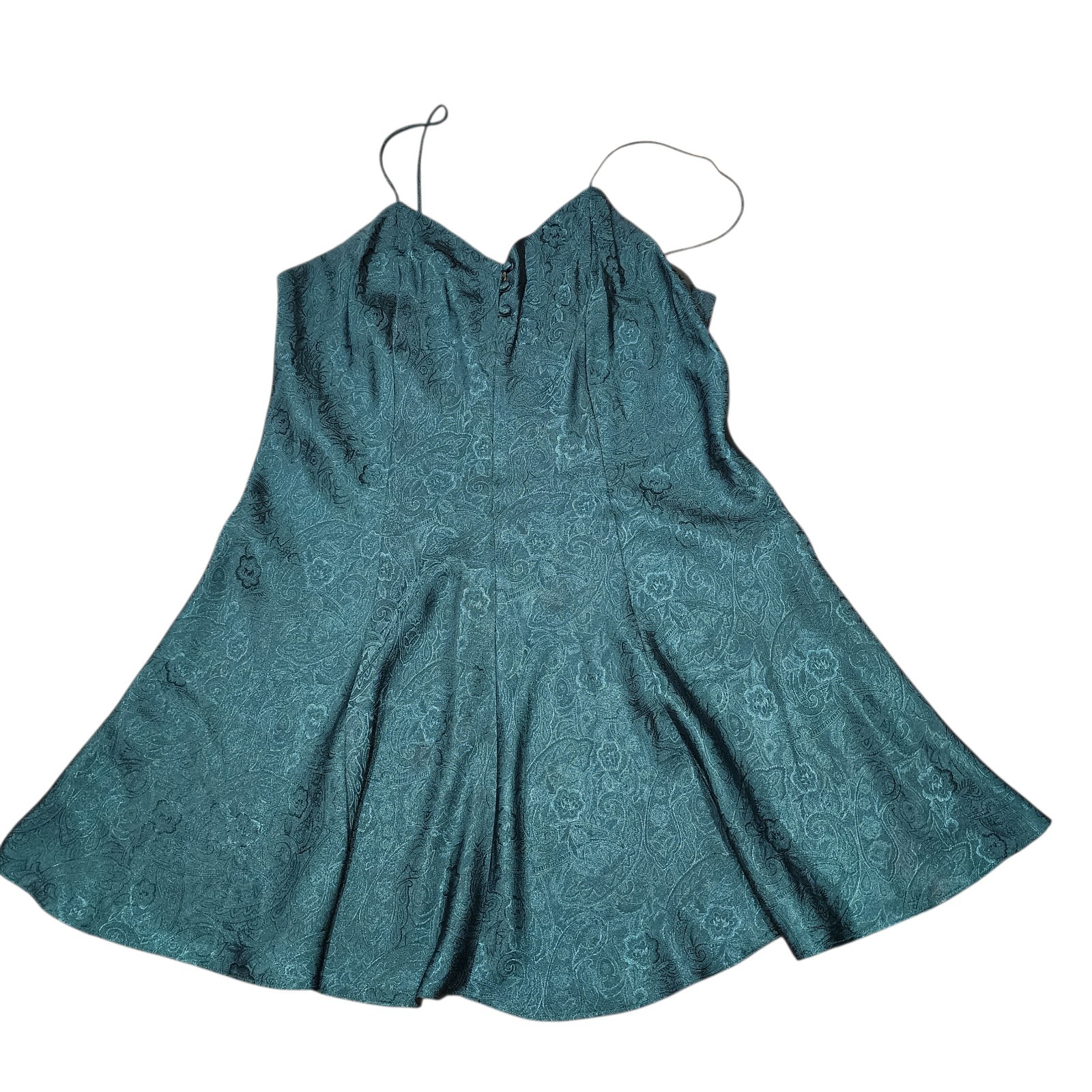 VTG Y2K Babydoll Satin Slip Dress Whimsigoth Vamp Fairy Grunge 90s | Sz L