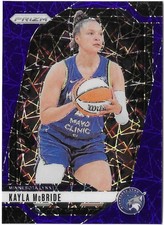 2024 Panini Prizm WNBA - Kayla McBride #13 Blue Velocity Prizm Minnesota Lynx