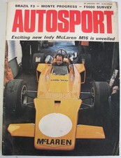 AUTOSPORT Magazine 28 Jan 1971 Simca 1204 Special test Brazil F3 F5000 Survey