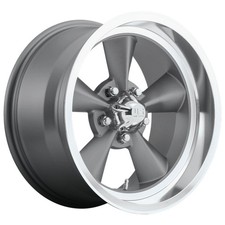 4 Us Mag Standard U102 15x8 5x4.5 1mm Matte Gunmetal Wheels U10215806545