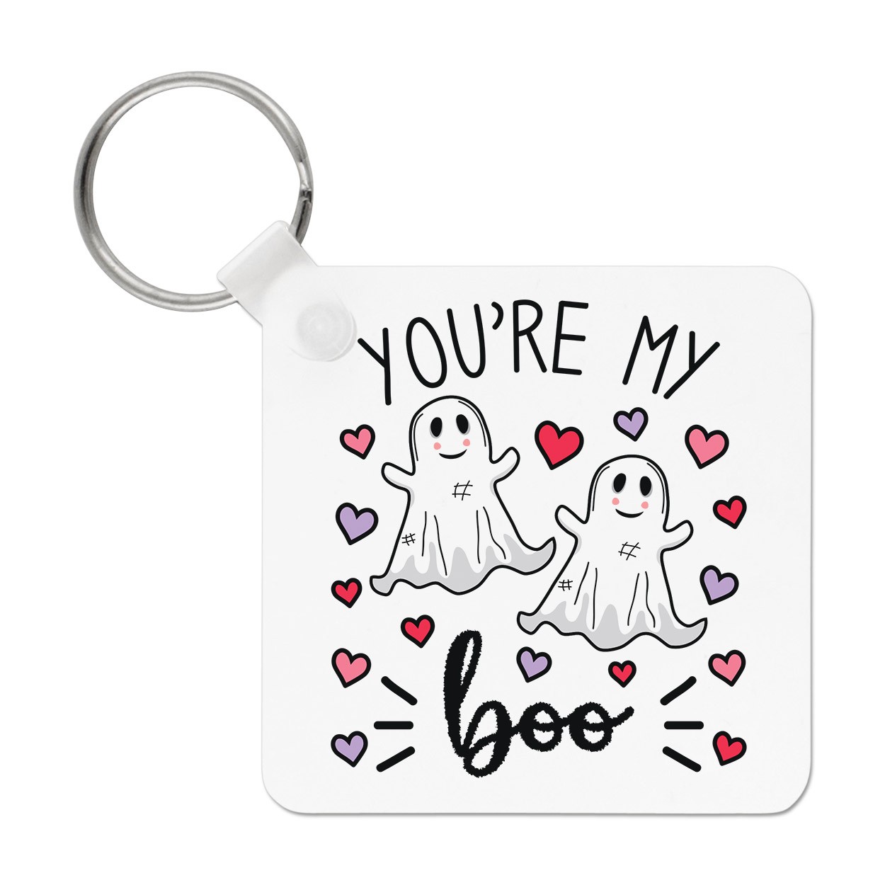 You're My Boo Ghost Keyring Key Chain Love Valentines Wife Girlfriend Boyfriend