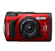 OM SYSTEM Tough TG-7 Digital Camera Red V110030RU000