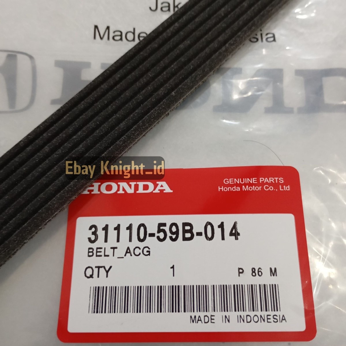 Genuine OEM Honda Acura 38920-RBB-E03 Serpentine Fan Belt 07-09 CR-V 04-10 TSX E