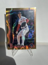 2025 Topps Chrome Update Gold Lava Refractor Walker Buehler Red Sox USC55 /50