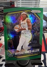 2025 Panini Prizm WNBA - Myisha Hines-Allen #96 Green Prizm